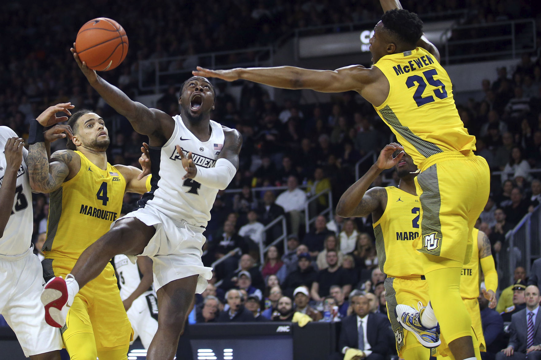 aptopix Marquette Providence Basketball